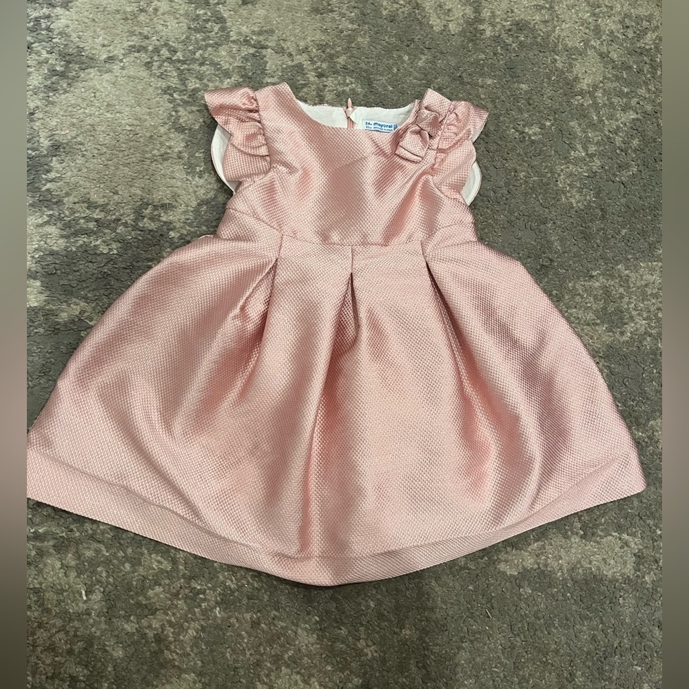 Mayoral Sparkling Pink Dress